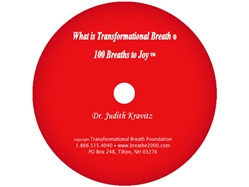 What is Transformational Breath® / 100 Breaths CD [DOWNLOAD VERSION] What is Transformational Breath?, 100 Breaths, CD, Downloadable Version, Transformational Breath, e-product, Judith Kravitz
