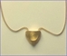 TriVibamins Pendant (Gold) - closeup